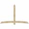 Ekena Millwork Bellingham Rough Sawn Timber Gable Bracket, Douglas Fir, 96"W x 64"H x 6"D x 6"F, 16/12 Pitch GBW096X64X0606BEL00RDF - alternate 1